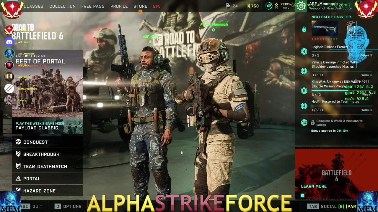 Battlefield 2042 Fun with Mem and the ASF crew!!