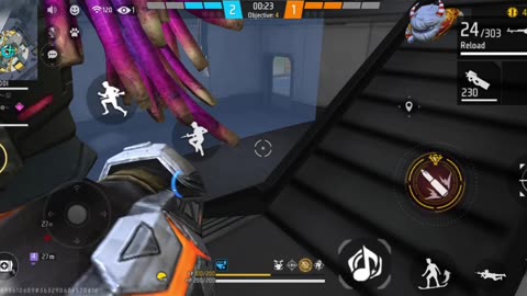 Free fire 🔥 max playing amazing kills 💪🌠