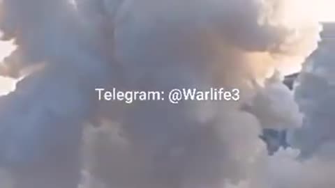 Entire ballistic missile bases in flames.