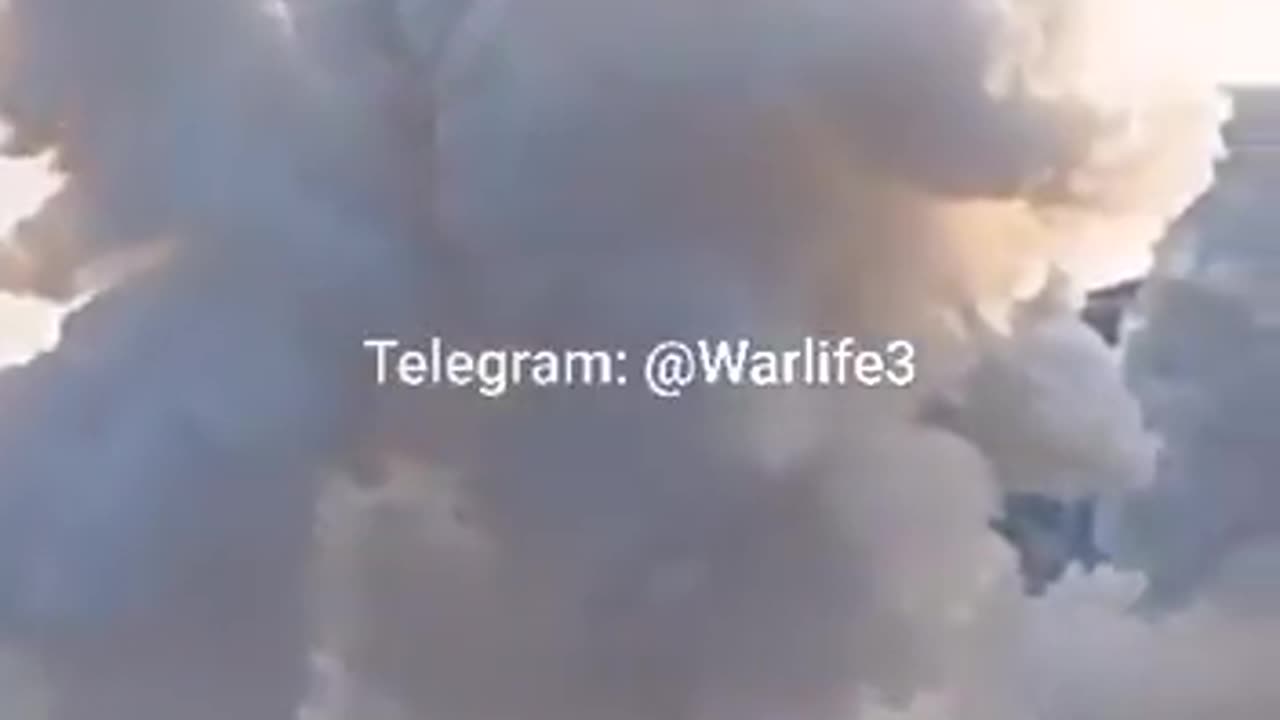 Entire ballistic missile bases in flames.
