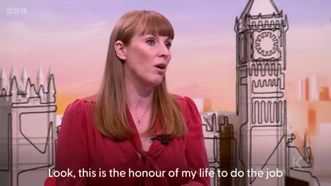 Deputy PM Angela Rayner says she ‘never’ wants to be Prime Minister