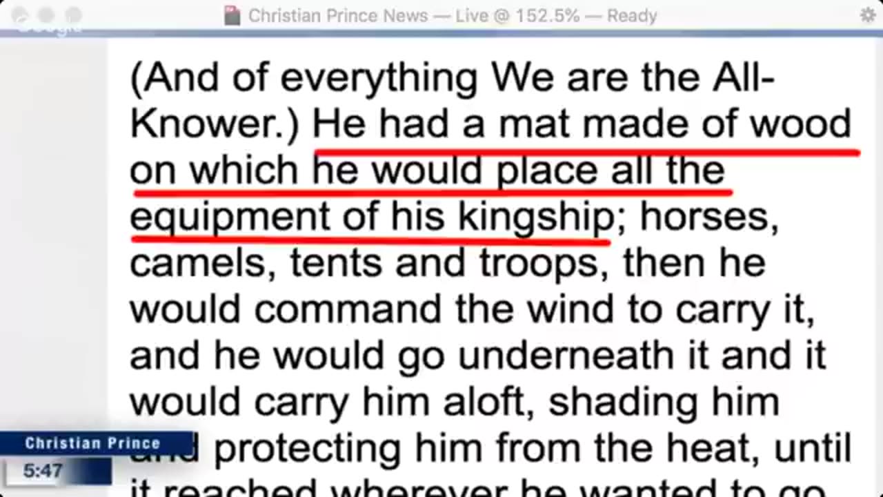 Christian prince This is the top secret information