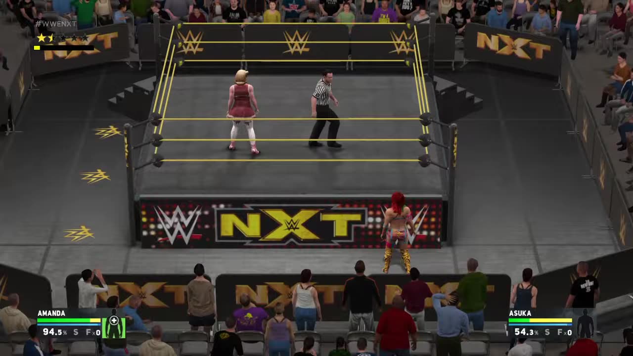 Amanda Destroys Asuka
