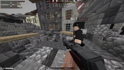 Minecraft WW2 Blockfront Domination – Epic 4K Gameplay (No Commentary)