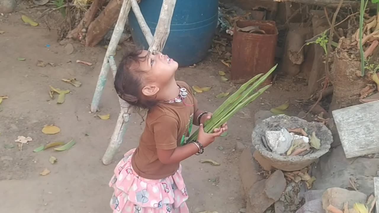 baby girl playing games