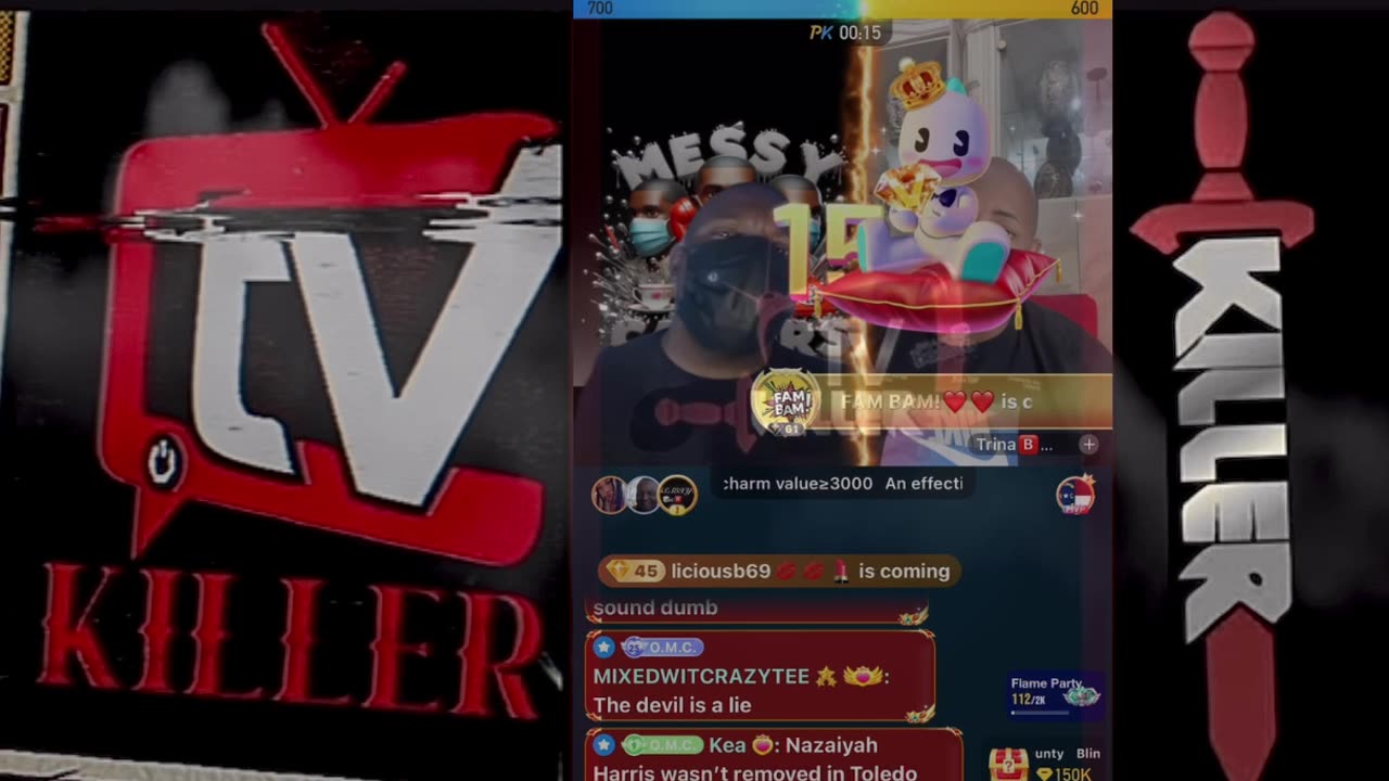 TRINA B SHOW MESSY CALLER A VIDEO OF HIS MOTHER IN THE HOSPITAL