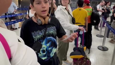 Surprise Trip to Japan Brings Boy to Tears at the Airport