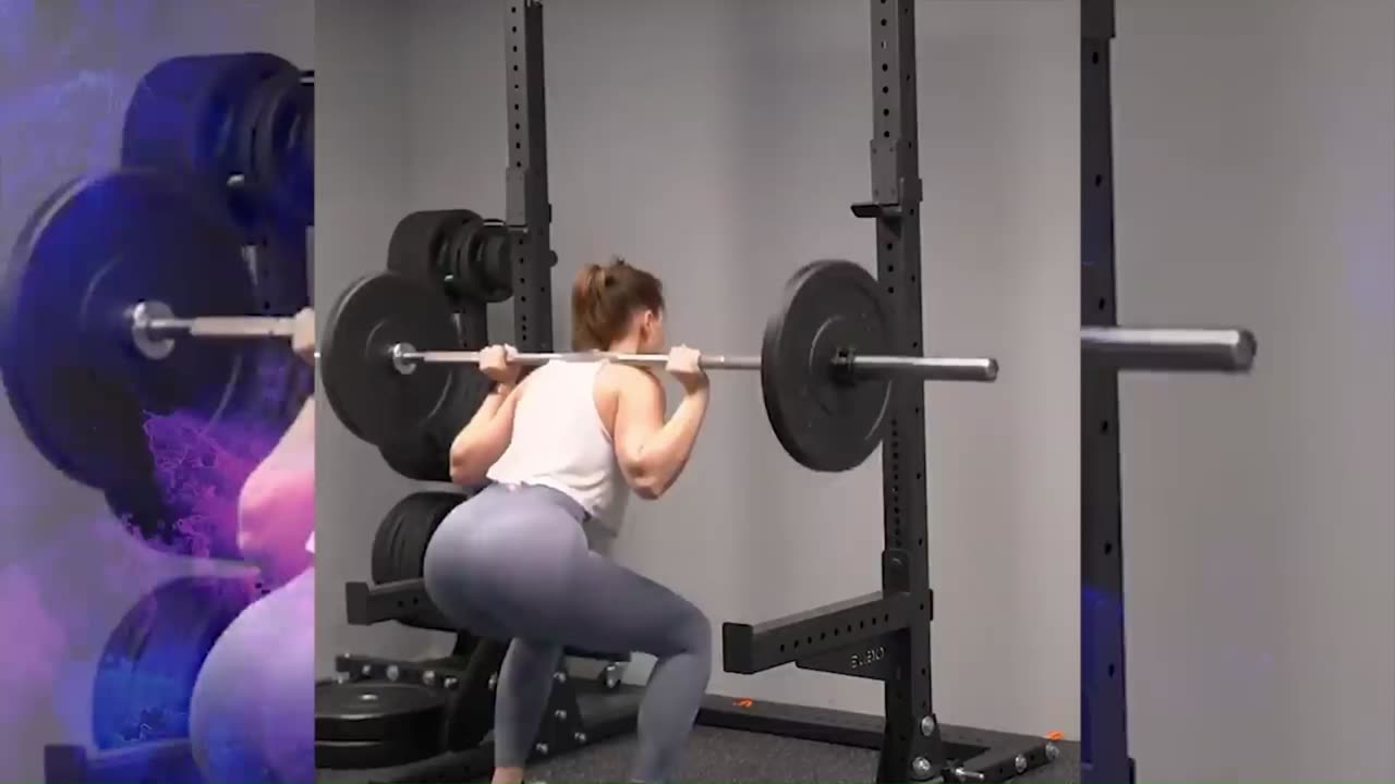 SG 1016 How To Back Squat @ Gym Workout