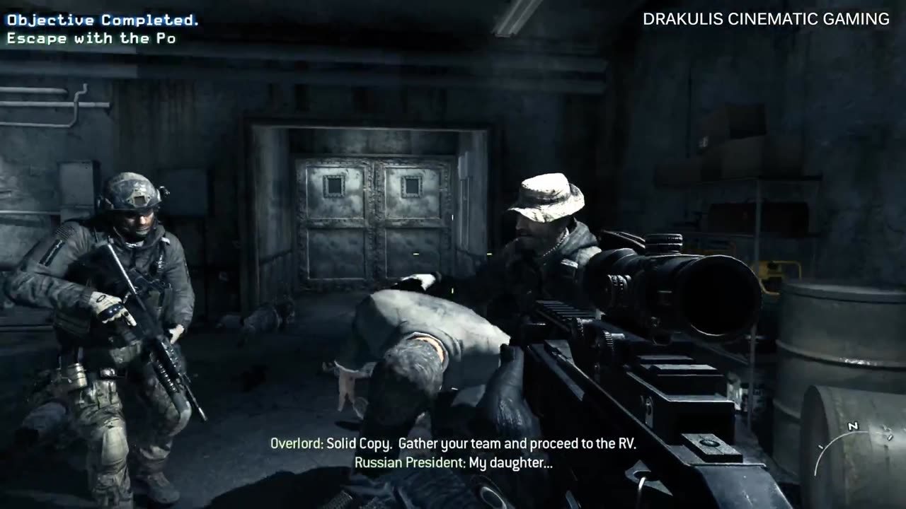 Siberia Covert Operation (Sandman's Death) Modern Warfare 3