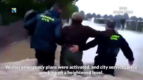 Une série de tempêtes ravage l'Europe : des dégâts considérables sont constatés en Espagne