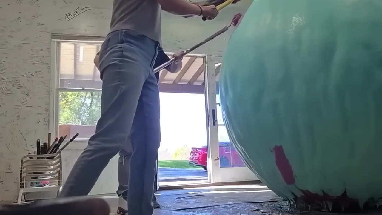 The Painting That Grew With Time