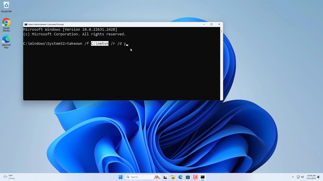 How to Fix You don't currently have permission to access this folder