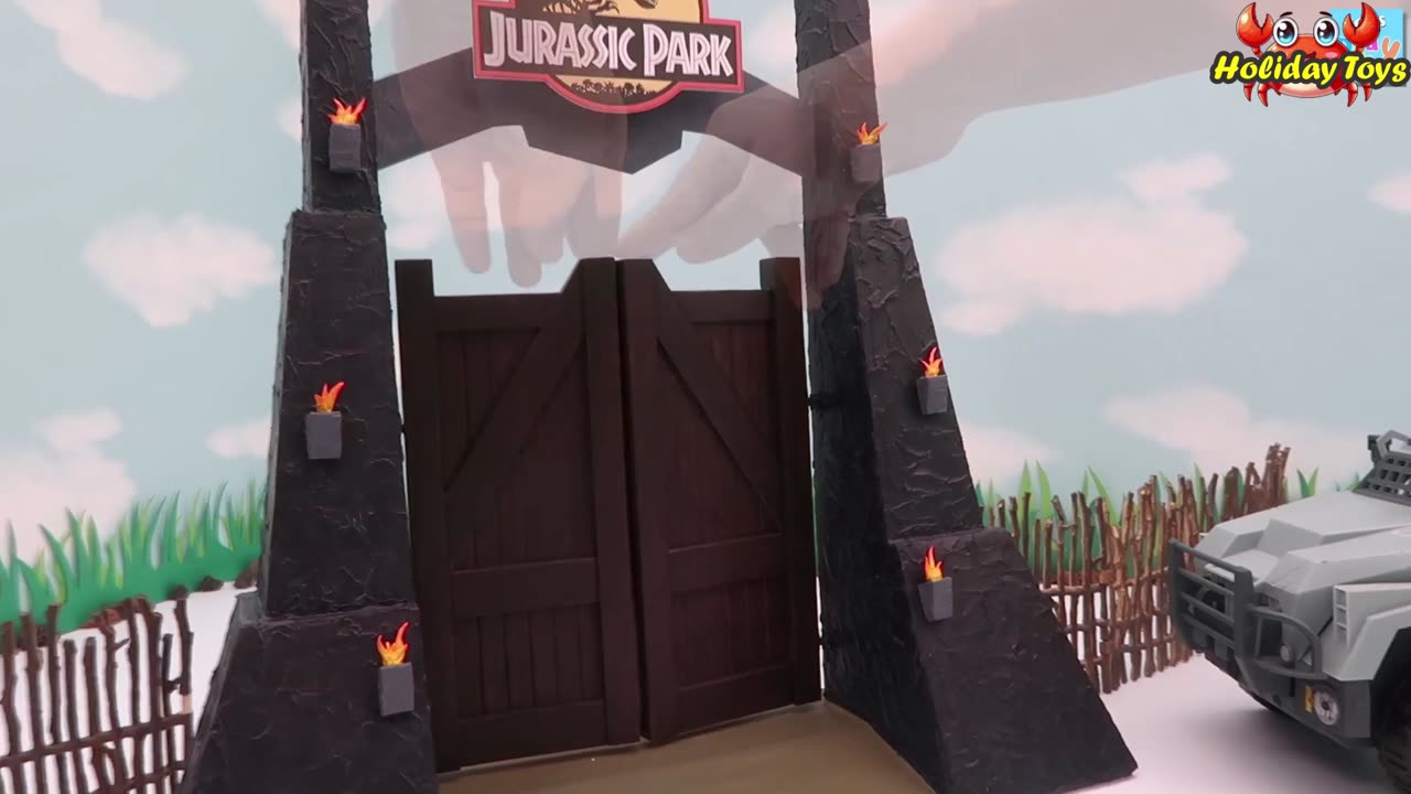 Make Gate to Prevent Triceratops from Entering the House