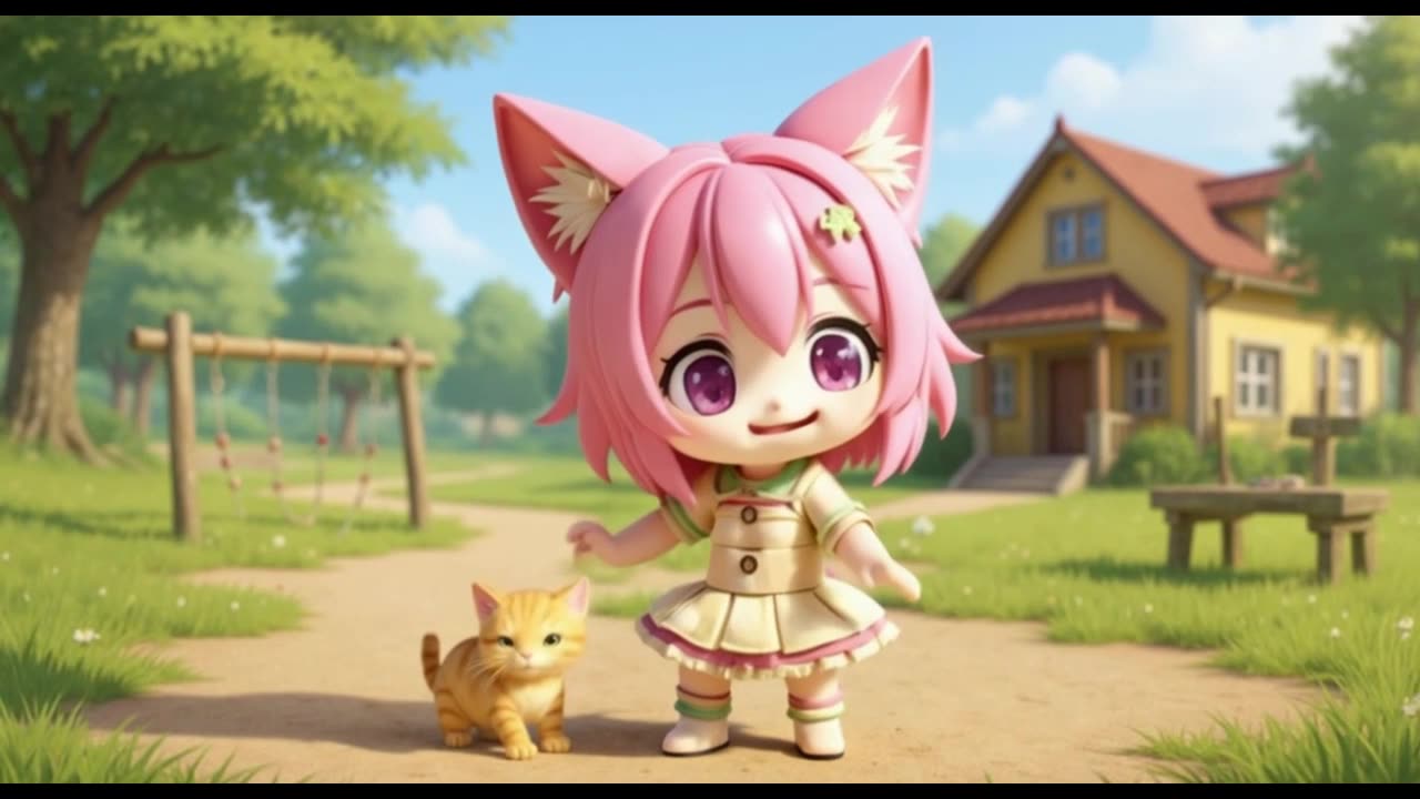 Millie playing