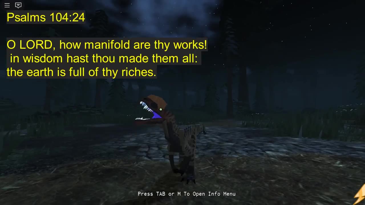 DINO BIBLE VERSE