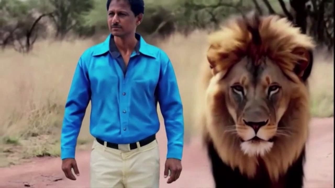Friendship with Lion