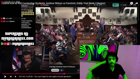 TikTok, Instagram, Twitch, X, YouTube- Myron gains, Charlie kirk, tim pool, news, flightreacts, chat