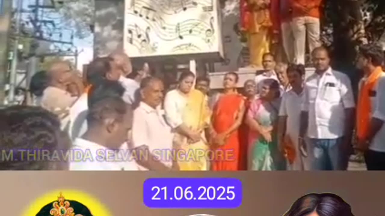 22.06.2025 இன்று மதுரையில் தமிழ் கடவுள் முருகனுக்கு மாநாடு M.THIRAVIDA SELVAN SINGAPORE TMS FANS