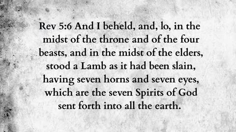 Martus Ministry -245- Lamb slain