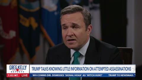 President Trump calls Jeffrey Goldberg a 'loser,' talks assassination attempts | Greg Kelly Reports