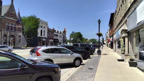 Walking tour of downtown Celina Ohio