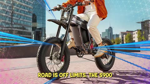 Shengmilo S900 Electric Bike for adult 1500W Motor 60V 30Ah Battery Electric Bike