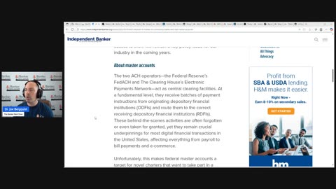 Episode 431: Should it matter who has Fed Master Accounts?