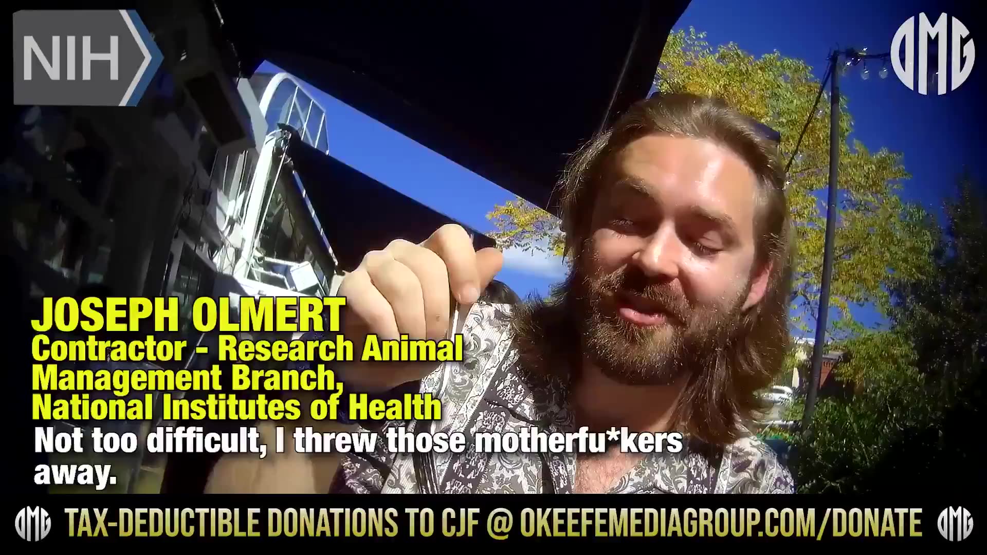 Leftist contractor admits he threw big Trump photo in the trash