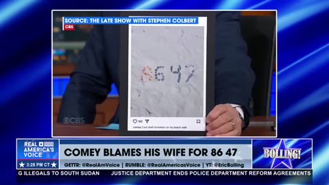 JAMES COMEY BLAMES HIS WIFE FOR HIS ’86 47’ POST