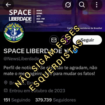 LIXOS SE PASSANDO POR DIREITA: NÃO SIGAM ESSES ESQUERDISTAS 🖕😁