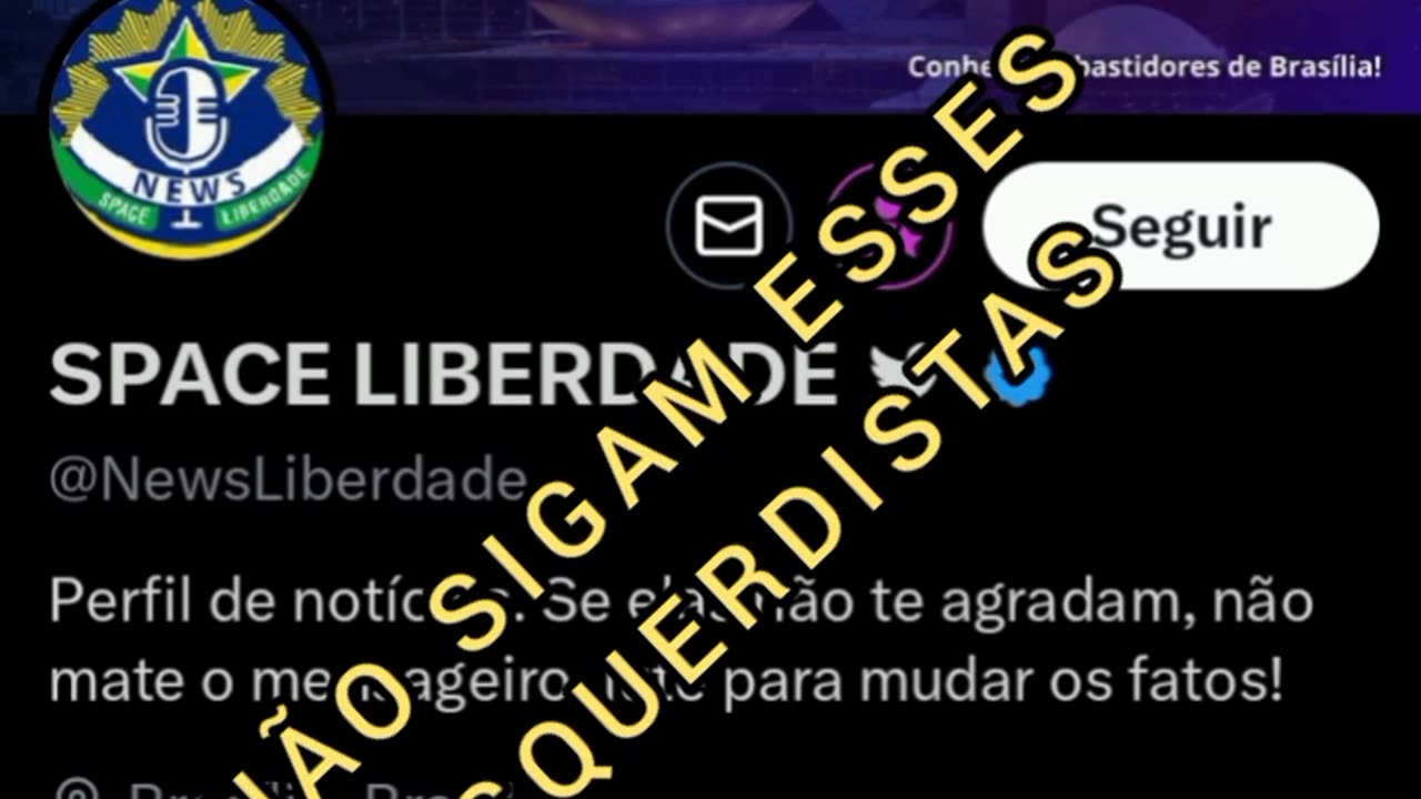 LIXOS SE PASSANDO POR DIREITA: NÃO SIGAM ESSES ESQUERDISTAS 🖕😁