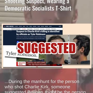 Fact Check: Photo Does NOT Show Tyler Robinson in Democratic Socialists T-Shirt