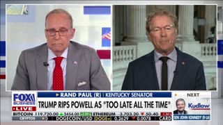 Dr. Rand Paul and Larry Kudlow Talk Auditing the Fed