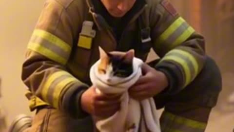 The Cat Who Survived Fire for Love – Scarlett’s Story