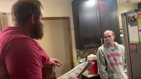 dirty dude gets a talking to