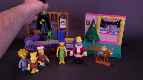 Playmates The Simpsons World of Springfield Family Christmas