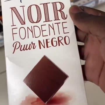 African discovered dark chocolate in Spain....says its racist