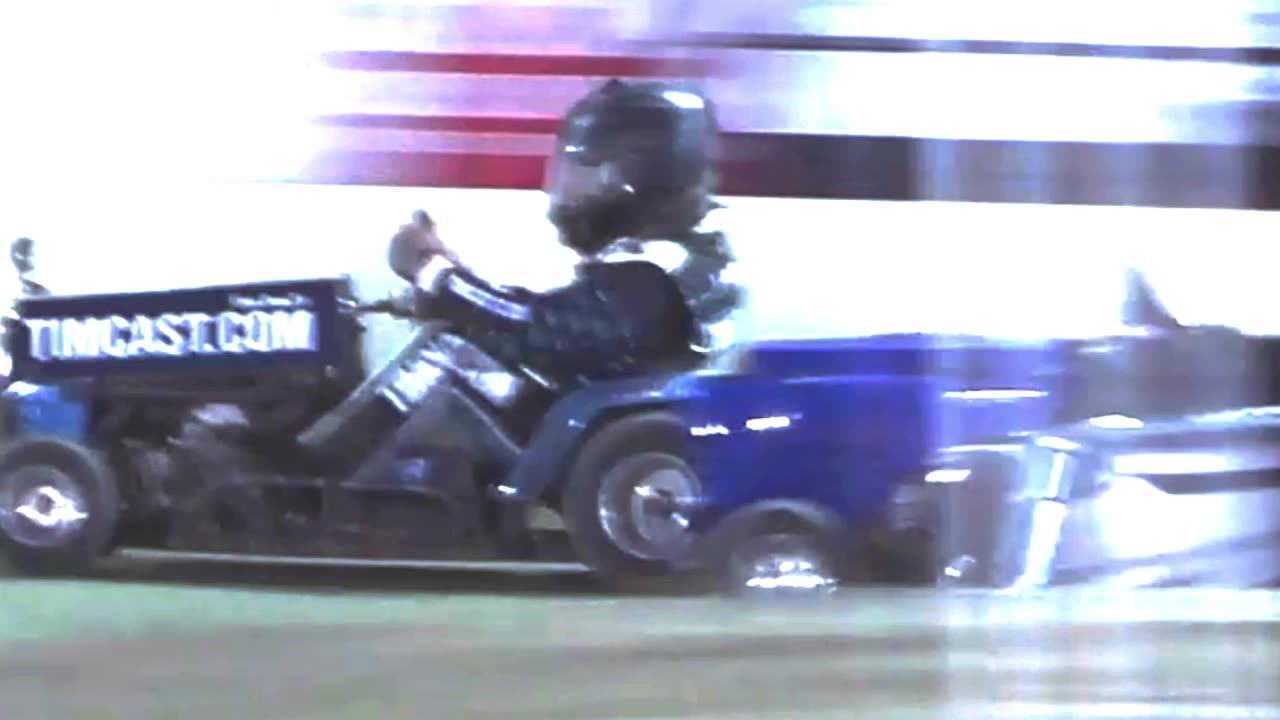 Mower Racing and Bull Riding