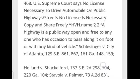 The RIGHT To Use Public Highways