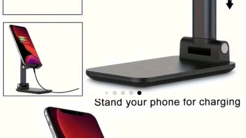 Adjustable Desktop Phone Stand Holder is a total game-changer