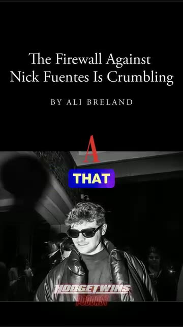 The Firewall against Nick Fuentes is disappearing