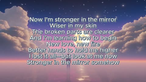 I Lost Myself. Then Came Back Stronger | “Stronger in the Mirror” (Original Song)