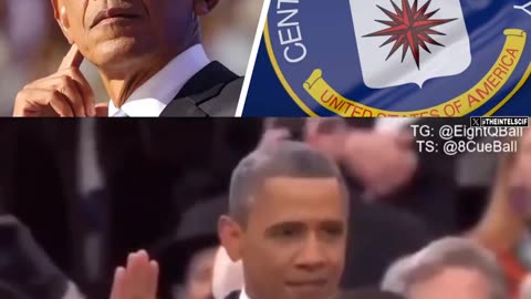 OBAMA and the CIA. All roads lead to Obama.