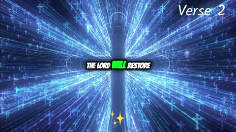 Bible Verse for the day. God's Promise of Renewal