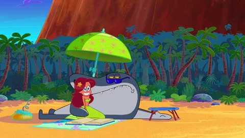 Zig and Sharko | Funny Beach Adventures | Cartoon Compilation #ZigAndSharko