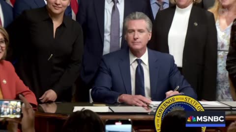 California Governor Newsom signs legislation for a special November election