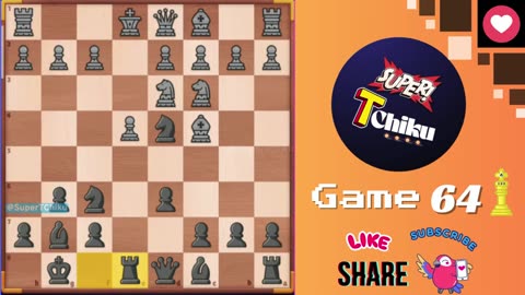 Watch The Full Video Of #chess #Game64 | He lost his focus at the end of #chessgame #checkmate