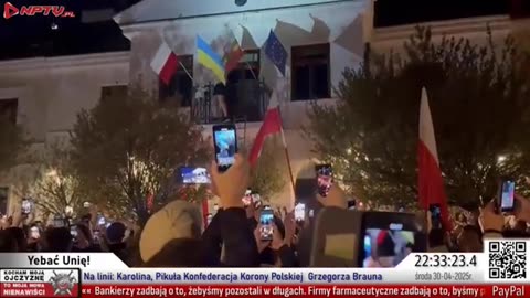 Wojciech Olszański Marcin Osadowski i Karolina Pikuła komentująca wydarzenia z Białej Podlaskiej