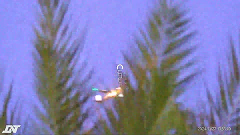 FIRE ORB AIRPLANE the alien transforms