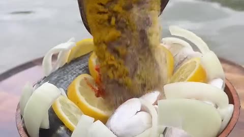 Fried fish delicious